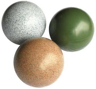 3 Farben: olivgrün, Sandstein, Granit